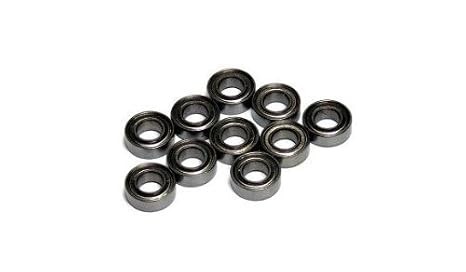RCS Model R166ZZ High Precision Bearing (4.762x9.525x3.175mm, 10pcs) CS481