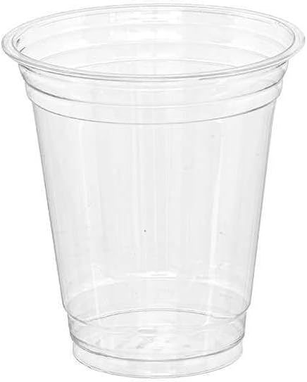 Pet Cup 12oz (300 ml) Cold Beverage Cup 50 pcs. (Without cover)