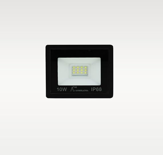10W IP66 Led Projektör 6500K (Beyaz Işık) [Enerji Sınıfı A]
