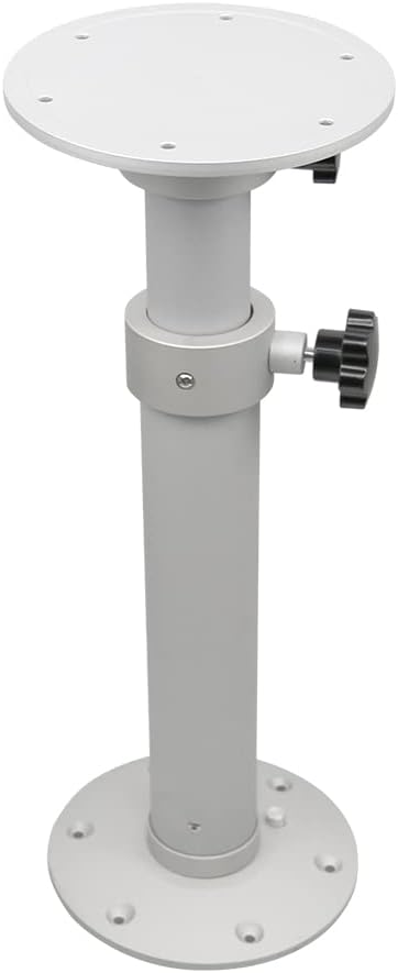 HoldOneLight Adjustable Rotatable Table Pedestal Leg for RV, Camper & Boat