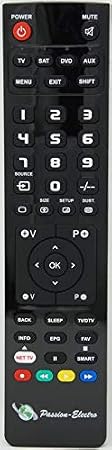 Replacement Remote Control for TARGA DPV-5100X[DVD], DVD/BD
