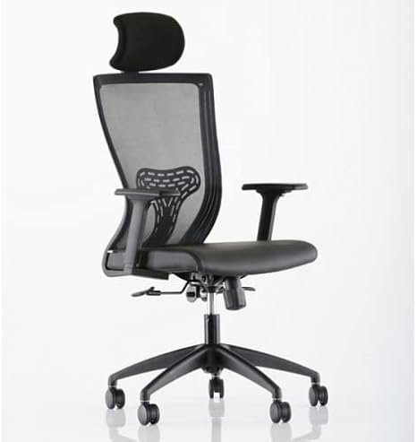 Ergonomik Çalışma Sandalyesi (Suni Siyah Deri)