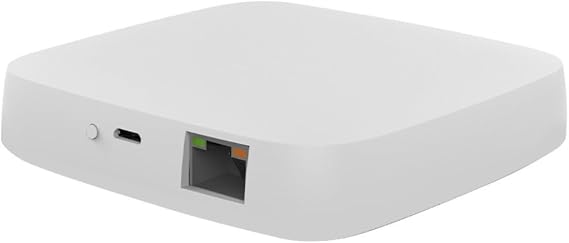 ZigBee Smart Gateway Hub, 2.4GHz WiFi, Smart Home Automation for all ZigBee 3.0, Tuya Smart Life Tuya App Compatible, Remote Control, Supports 50 Wireless/300 Wired Devices