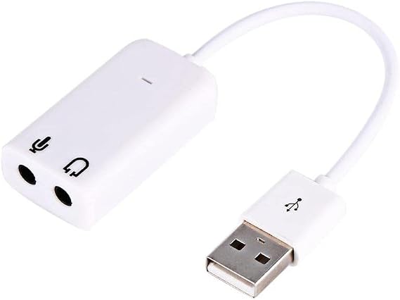 Harici Kablolu 7.1 Usb Ses Kartı 3.5mm Mikrofon Çevirici Dönüştürücü Adaptö