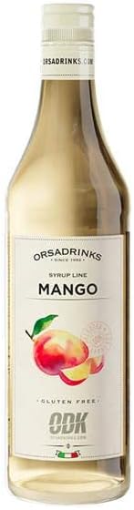 ODK Mango Syrup | Cocktails, Coffee, Iced Tea, Cooking, Baking and Desserts| 75cl