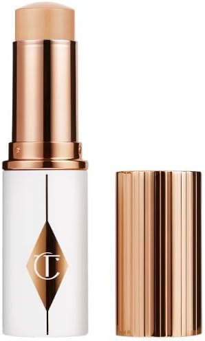 Charlotte Tilbury ORIGINAL | Unreal Skin Sheer Glow Tint Moisturizing Foundation Stick | 9g | by BELLA (7.5 Medium, 0.32 Ounce (Pack of 1))
