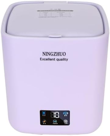 Portable Washing Machine 7L Mini Washing Machine and Dryer with Large Capacity Automatic Small Washing Machine with Touchscreen for Apartment Dorm Motorhome (Purple)