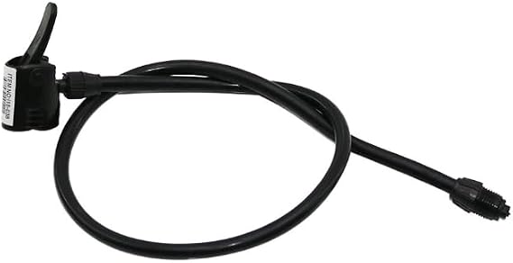 PVC Plastik Bisiklet ve Top Pompa Hortumu, Yedek Parça, 65 cm, Siyah