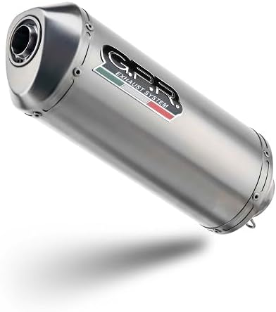 GPR exhaust system compatible for Bn 302 S 2017-2020, Satinox, Homologated legal slip-on exhaust including removable db killer and link pipe