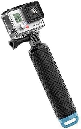 Navitech Floating Hand Tripod Handle Mount Grip - Compatible With Hiicam Speed10 Real 5K Ultra HD Display Action Camera
