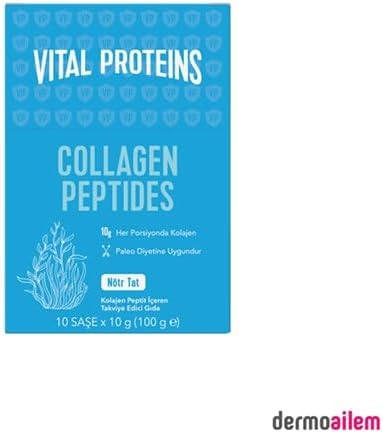 Vital Proteins Collagen Peptides 10 Saşe x 10 Gr Nötr Tat