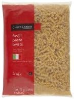 Chefs Larder Fusilli Pasta Twists - 1 x 3kg