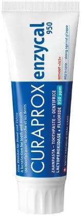 enzycal 950-10ml Pocket Sized Small Travel Tube Toothpaste