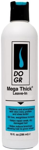 DOO GRO Mega Thick Leave-In Strengthener 10 OZ/with a comb