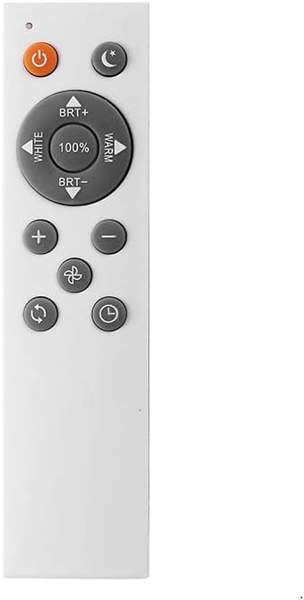 Remote Control for LED Ceiling Light with Fan (White)