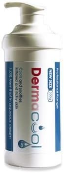 DermaCool Forte 1.0% Menthol In Aqueous Cream 500g Pump