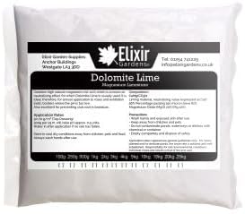 Elixir Gardens Dolomite Lime Fertiliser & Soil Improver Powder | 3kg Bag