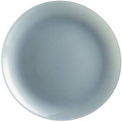 Luminarc Arty Translucent Coloured 18pc Opal Glass Dinner Set Dinnerware Summer Plates (6X Dessert Plates, Grey)