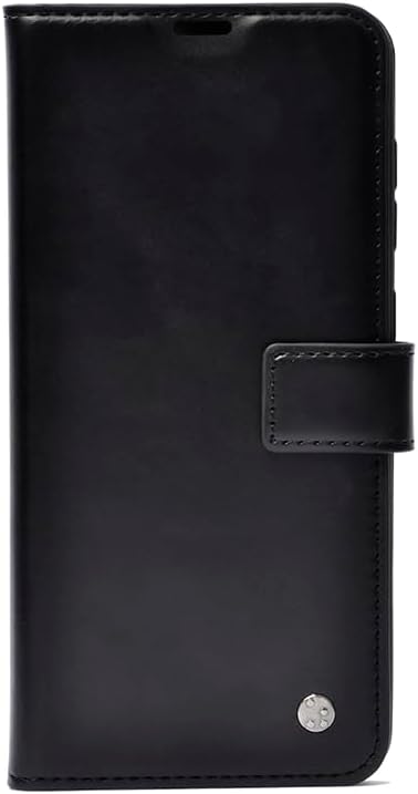 GPACK Samsung Galaxy A26 ile uyumlu Kılıf Delüx Cüzdan Kartvizitli Standlı Kopçalı, Siyah