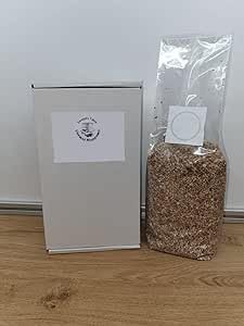Mushroom Spawn/Seed Gold Oyster (Pleurotus citrinopileatus), Foragers Table 1Kg Heat Sealed Bag