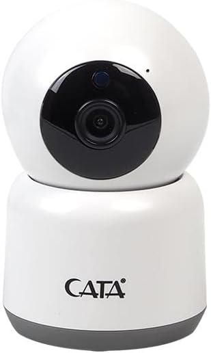CATA CT-4050 Kablosuz Akıllı Güvenlik Kamerası - Full HD 1080P, Gece Görüşlü, 2 Yönlü Ses, Hareket Algılama, Pan/Tilt Zoom, WiFi, 64GB SD Kart Destekli