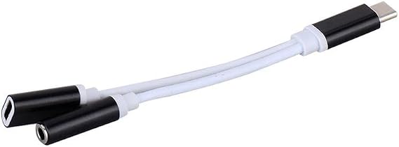 Type C To 3.5mm Stereo Kulaklık Şarj Çevirici Dönüştürücü Adaptör