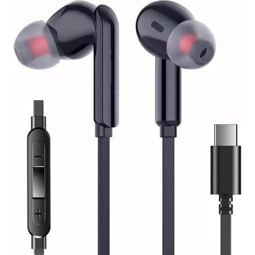 Kalin Sİlİkon Kablolu Type C Kulaklik TÜm Typec ÇikiŞli Cİhazlara Uyumlu Tak ÇaliŞtir !!!! Tak Kullan MÜkemel Ses Bass Tİz Mİkrofon Aaa Kalİte Sİyah Tc21