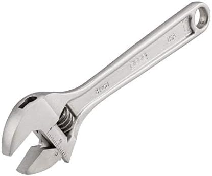 12" Adjustable Wrench, Extra Wide Adjustable Spanner, Precise Jaw Design Grips Tight, Plumbing Wrench, Hand Tools (12Inch Wrench Adjustable)