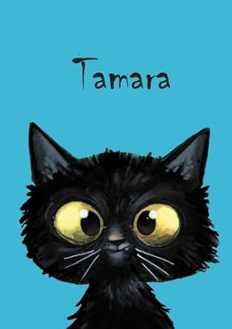 Tamara: Tamara - Katzen - Malbuch / Notizbuch / Tagebuch: A5 - blanko