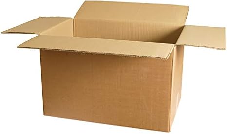 Triplast 575 x 370 x 365mm Large Single Wall 22x14x14" Postal Mailing Removal Moving Light Duty Cardboard Boxes (Pack of 5)