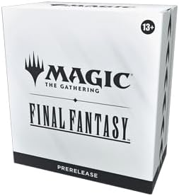 Magic: The Gathering Final Fantasy Prerelease Kit - 6 Play Packs, Promos, Dice