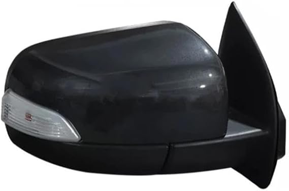 Auto Side Mirror Car Outside Rearview Mirror Assembly For Everest 2015-2022 Auto With Turn Signal Fold Lens Adjustment Heating Side Door Mirror Assembly(Black,7 Wire Right)