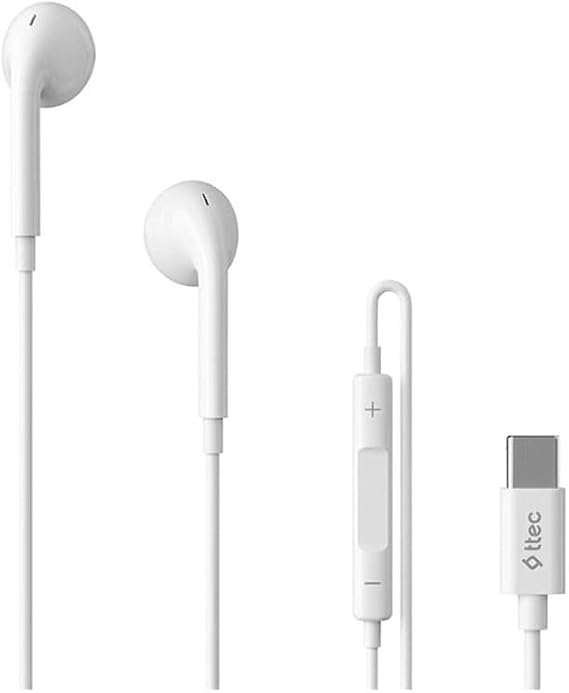 Ttec Rio 3 USB-C Stereo Mikrofonlu Kulakiçi Kablolu Kulaklık Beyaz 2KMM16B