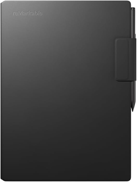reMarkable Paper Pro Book Folio - Black Leather