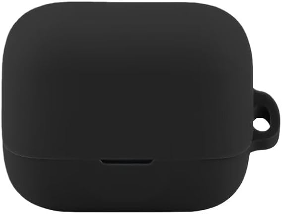 FTRONGRT Case Compatible with EarFun Air Pro 4 Plus, Anti-Scratch, Shockproof, Soft Silicone, Bluetooth Earphone Cover.Black