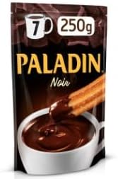 Spanish Dark Hot Chocolate - 2 x 250g Bags - Authentic Cacao Noir a la Taza - Intense, Rich & Thick Recipe - High Cocoa Content - Gluten-Free & Vegan Friendly