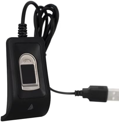 Fingerprint Reader Compact Structure 360 Degree Calibration DC3.3V Detection Function USB Fingerprint Reader for Computer