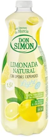 Light Lemonade (Limonada Light) 1.5L x 6 Bottles Refreshing Citrus Soft Drink Multipack Ready-to-Drink Beverage