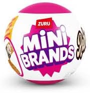 ZURU Mini Brands Retro 5 Surprise Mini Brands Retro Mystery Capsule Toy
