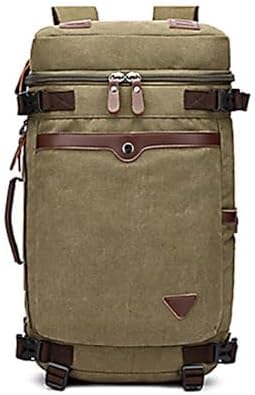 XINYASEE 3in1 Convertible Canvas Handbag,Vintage Travel Bag,Business Briefcase Laptop Backpack, Multi-functional Travel Rucksack, Men's and Women's Canvas Sport Bag