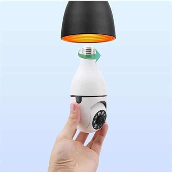 Ampul Hareketli Wi-Fi Kamera İç Mekan