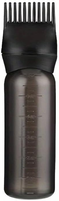 Root Comb Oil Applicator Bottle - Precision Tip for Direct-to-Scalp Application, Easy-Squeeze Bottle, Removable Comb Head, Mess-Free Body Care
