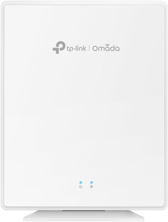 TP-Link EAP650-Desktop WiFi 6 Access Point, AX3000 Wi-Fi Access Points, Gigabit ports, Support PoE+ Powered, Adapter included, Omada Mesh, Desktop Installation, Seamless Roaming, Cloud Management
