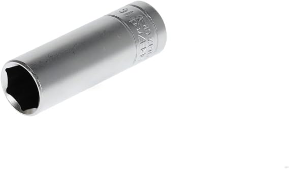 GEDORE red Spark plug socket, 1/2" 12.5 mm, AF 16 mm, Hand-operated, 65 mm long, Matt chromed, for Spark plugs, R61021612