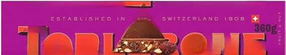Milk Chocolate Fruit Nut 360G (Pack Of 4) "Deliciousness that brings a smile" For All Occasions