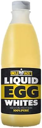 Uncle Jack's Liquid Egg Whites 485ml Bottles (500grams) (1 x 485ml)