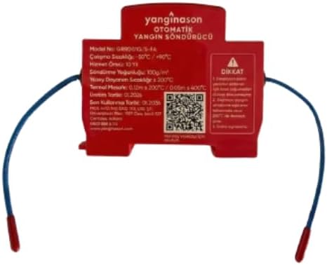 Pano Tipi Otomatik Yangın Söndürme Cihazı