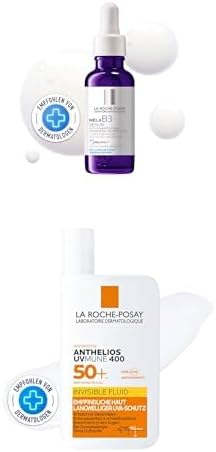 Mela B3 + Anthelios UV Mune 400 invisible Fluid SPF50