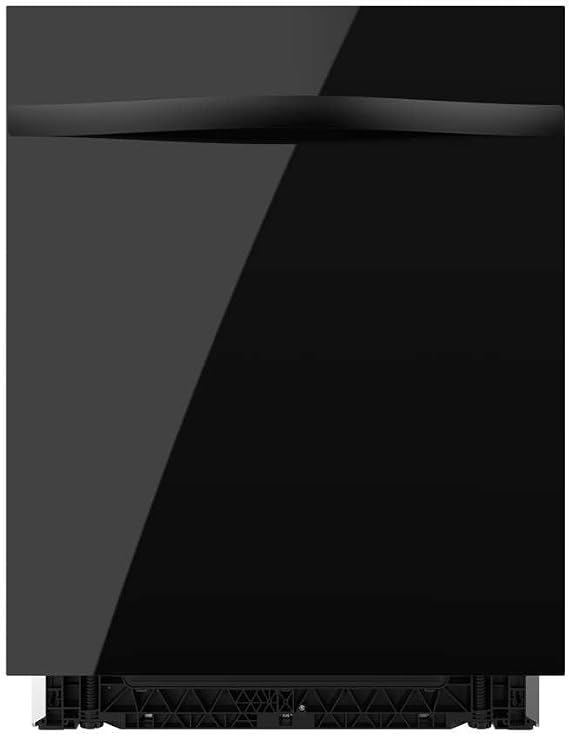 Cecotec Bolero Aguazero 6620 Full-BI Black Glass C. 1850W, 15 Place Settings, 8 Programs, Inverter Motor, FullColor Display, Smart Wash, Turbo Dry+, AutoClean [Energy Class C]