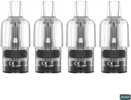 4 Pcs of Aspire Cyber G TG 1.0 Ohm 3.0 Pods for Aspire Cyber G Kit and Aspire GT kits - Nicotine Free